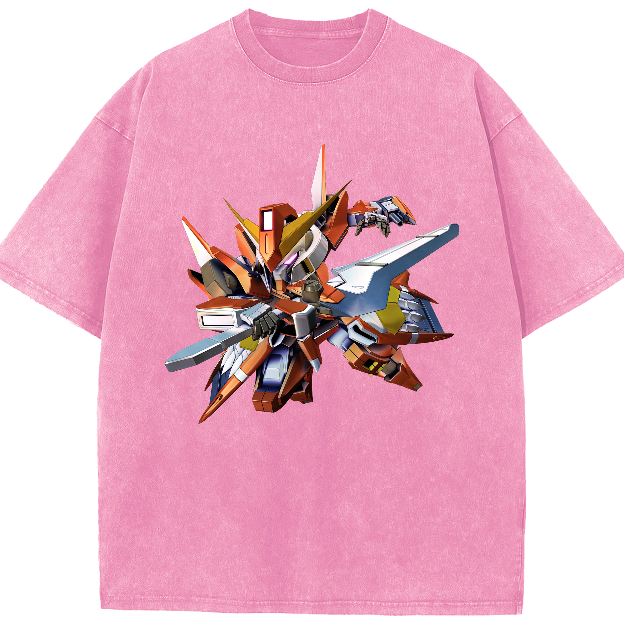 （画像用） 機動戦士ガンダム Mobile Suit Gundam 綿100% ヴィンテージ風 半袖Tシャツ（フロントプリント）